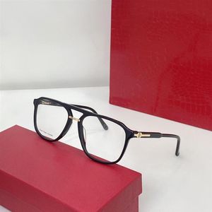 Kvinnors glasögon ram klar lins män solgasser 0320 toppkvalitet modestil skyddar ögonen UV400 med case253q