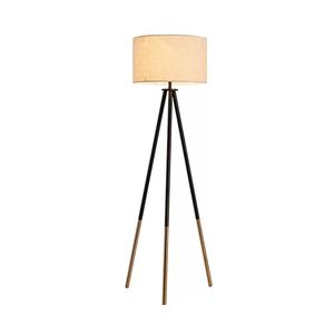 American Style Modern Design Tripound Floor Lamp Luxury Elegant Fabric Shade Stand Lamp 40 cm bredd 156 cm Höjd för Hotel Home vardagsrum sovrumsstudieinredning