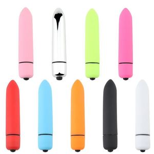 Vibratore a pallottola a 10 velocità Massaggio vaginale Dildo Vibrador Giocattoli del sesso per le donne Stimolatore vibrante del clitoride G-Spot Masturbatore femminile