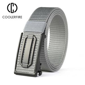 Belts Man Webbing Nylon Canvas Belts Casual Fabric Tactical Army Midje Jeans Belt Luxury High Quality Designer Military Strap HB032 Z0228