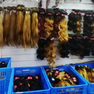 Wavy straight natural virgin Brazilian ombre human hair weft cheapest 15pcs lot 2021 bulk deals291x