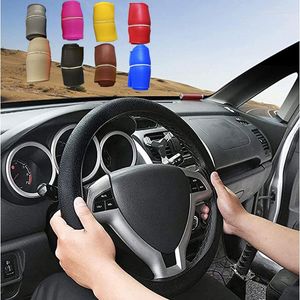 Steering Wheel Covers Car Auto Silicone Glove Cover Soft Multi Color Universal Skin Silicon Purple Case