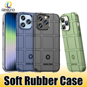 Soft Rubber Phone Case for iPhone 14 Pro Max 13 12 11 XR XS 8 SE2 Shockproof Ultra Thin Protector Cover Cases izeso