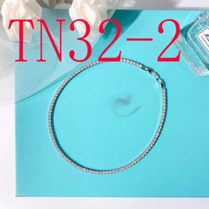 10 years factory wholesale fashion full diamond zircon stainless steel thick T-shaped short necklace suitable for couples to give gifts with dust bags.