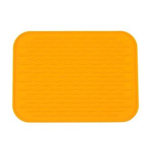 Table Mats & Pads Dish Drying Mat Silicone Placemat Kitchen Dishwaser Durable Cushion Pad Placemats Heat Resistant DrainingMats