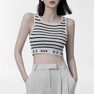 tank top designer CE crop top women's tops tees tanks Camis sports leisure sexy bottoming vest Off shoulder tank top casual sleeveless backless top shirts