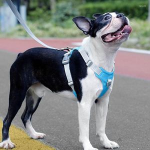 犬の首輪ハーネスプル調整可能な中程度