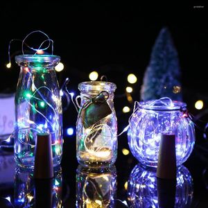 Strings Twistable String Light 1.5/2M LED Copper Wire Fairy Christmas Holiday Festival Party DIY Decoration