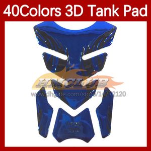 Motorrad-Aufkleber, 3D-Carbonfaser-Tankpad-Schutz für KAWASAKI NINJA 650R ER-6F ER 6F 650 R ER6F 20 21 22 2020 2021 2022, Gas-Tankdeckel-Aufkleber, MOTO-Aufkleber, 40 Farben