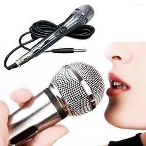 Microphones Karaoke Microphone 1 Set Professional Low Latency Performance Smooth Frequency Transmission Wired For Stage Show