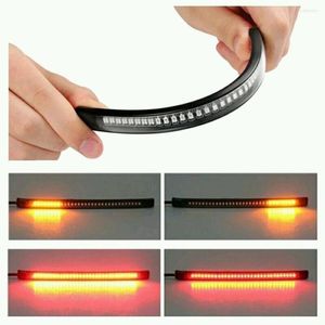 Strings Waterproof Super Bright Flexible Strip Light Decoration 48 LED Signal Universal For Auto Car Motorcycle Truck