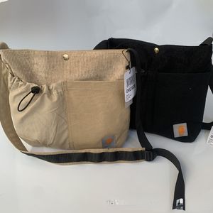 디자이너 Carha Bag Corduroy 메신저 백 패션 스트리트 매칭 가방