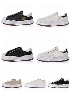 MMY Rahat Ayakkabılar Erkek Kadın Sneakers Maison Mihara Yasuhiro Eğitmenler Tasarımcı Platformu Kanvas Ayakkabılar Düşük top Sneaker BLAKEY Sole Trainer