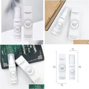 Foundation Primer Face Makeup Setting Spray Fix Po Finish Skin Refresher Longlasting Natural Sile Oil 60Ml Drop Delivery Health Beaut Dhfqy