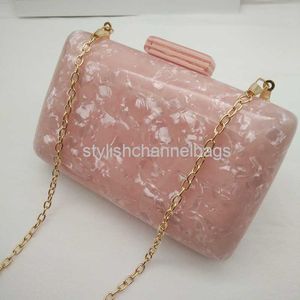 Totes Acrylic Wallet Shell Evening Bags Ladies Hand Bags Clutch Bag Women Chains Bags Party Prom Wedding Bridesmaid Purses Pink Bag 0301/23