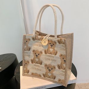 Bolsas de noite bolsa de linho feminino de moda saco de braço casual estranho satchel