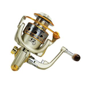 Baitcasting-Rollen 2023 Angelspule Links/Rechts Holz Handshake Metallrad Bady 12 BB Spinning Professionelle Fishmen 1000-7000 Serie