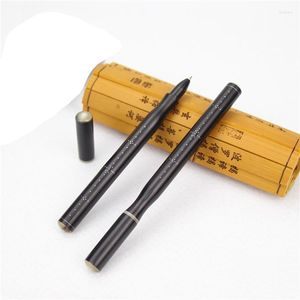 Manual do Chinatraditional Pen de madeira para parafuso de cor natural Tipo de lingote de prata para negócios como conjunto de presentes de luxo