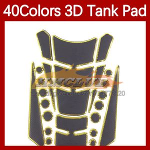 Motorrad-Aufkleber, 3D-Carbonfaser-Tankpad-Schutz für Yamaha YZF-R1 YZF-1000 YZF1000 YZF R1 1000 CC YZFR1 02 03 2002 2003, Gas-Tankdeckel-Aufkleber, MOTO-Aufkleber, 40 Farben