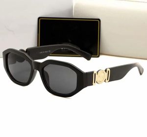 1pcs moda occhiali da sole rotondi occhiali occhiali da sole designer di marca montatura in metallo nero scuro 50mm lenti in vetro per uomo donna migliore marrone 7851