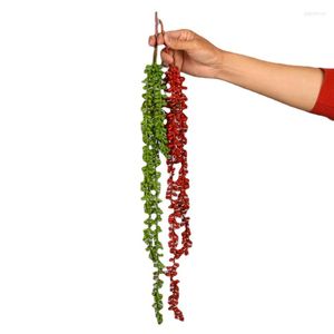 Dekoracyjne kwiaty Łzy Łzy sztuczne rośliny Buddy Krzyki odczuwają miękkie gumowe inżynieria akcesoria montowane na ścianie rośliny soczyste