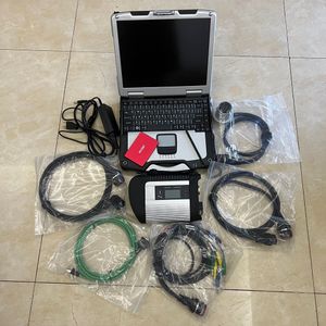 Laptop cf30 con strumento diagnostico MB Star C4 SD Connect SSD 2023.12v HHTwin win10 Sistema di diagnosi Compact 4 per scanner per camion auto Mercede