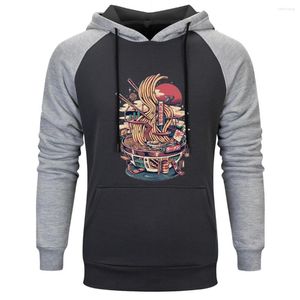 Men's Hoodies Raglan Hooded Mens Boat Print K- Fashion Sweatshirts And Hoodie Outwear Tops Clothing Pullovers Loose Fit Supoleron Hombre