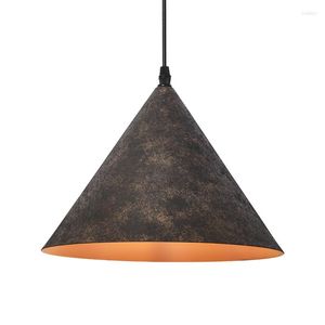 Lampy wiszące wbi sabi w stylu branżowym amerykański nordycki ręcznie robiony wykończony metalowy bar kuchenny kawiarnia El Dinning Lampa żyrandol