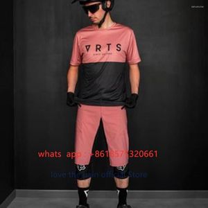 レーシングジャケットメンズ半袖サイクリングジャージーMTB衣料モトクロスダウンヒルバイクレースTシャツマロットシクリスモHOMBRE BMX DH 2023