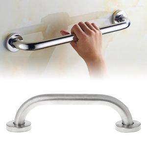 Bath Accessory Set Stainless Steel Bathroom Shower Support Wall Grab Bar Safety Handle Towels Rail 20cm 2023