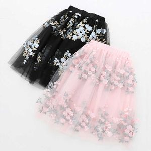 Юбки Big Girls Tutu Liefured Skirts Kids Ball Plant 2020 Летняя цветочная юбка для девочек юбка принцесса детская одежда 4 6 8 10 12 14 T230301