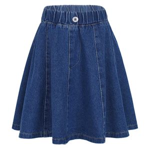 Skirts Denim Skirt Kids for Girls Summer Baby Girl Casual Clothes Blue Lolita School Cute Skirts 3 4 5 6 7 8 9 10 11 12 13 14 Years Old T230301