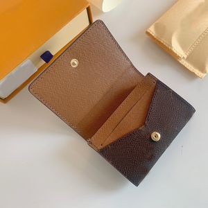 2023 designer wallet card holder luxurys mens wallet designers women wallet high-end coin purse card package fashion handbag credit card with box