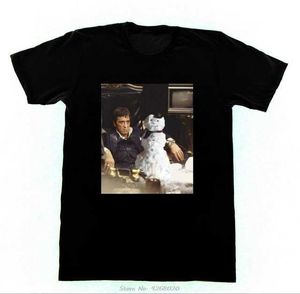 T-shirts de designer de 2 designers Scarface Snowman Padrão Tamart Homem Mulher Casal Trendência da moda de rua High Fashion Luxury Haikyuu camiseta su 203