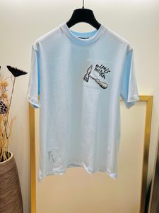 lvity Summer23SS LVSE最新のトップクオリティファッションデザイナーメンズ印刷Tシャツ〜USサイズTシャツ〜メンズ高品質のデザイナー半袖Tシャツ