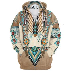 Männer Hoodies Sweatshirts Druck Pullover Cos Mode Hoodie Indische Ethnische Elemente 3d 230301