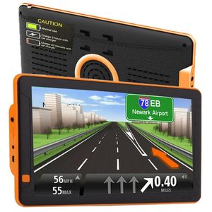 Car GPS & Accessories 9 Inch Truck Navigator Ultra Bright Screen With Est EU Map