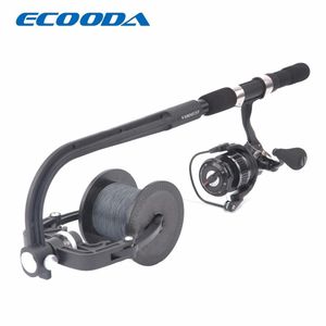 Линия рыбалки Ecooda Portable Reel Spool Spooling Station System для прядения или приманок рыболовной катушки Линия Winder C1811308F