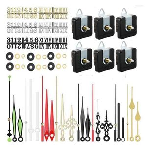 Watch Repair Kits Tools & Pcs Clock Movement Mechanism Parts Diy Wall 6 Numerals Kit With 8 Different Pairs Of Hands For ClockRepair Hele22