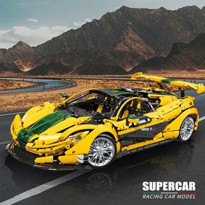 P1 Super Speed Sports RC Racing Car Building Blocks With Motor Moc 91101 3316Pcs High-Tech Brick Model Toys Chrismas Boys Assembly Bricks Kids Birthday Gifts