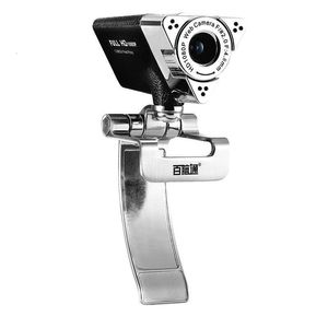 Webbkameror Aoni Webcam 19201080 HD Computer Web Cam för Laptop Desktop Smart TV USB Plug and Play Lowlight Gain 1080p Webcamera med MIC 230302