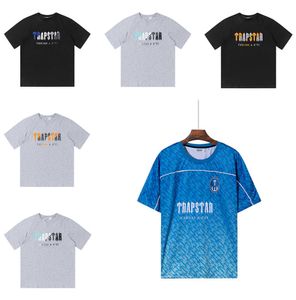 Trapstar Designer T-shirts Haftowana damska koszulka Krótkie rękawie luksusowy sport