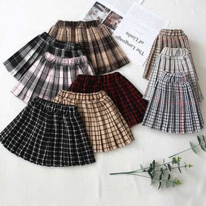 SKIRTS FACULDADE ESTILO DE MENINA PLAID SKIRT BEBÊ SAVIDA DE CLOGONIO