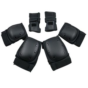 Joelheiras cotovelas 6pcs/conjunto para adultos rolos de proteção para crianças patins/esqui/scooter/carro/guarda de ciclismo Equipamento