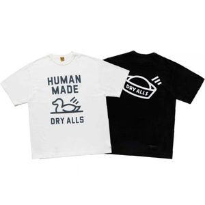 Men's T-Shirts Du Pattern HUMAN MADE T shirt Men Women 1 1 High Quality T-shirt Slub Cotton Top Tees b seller mens t shirts G230301