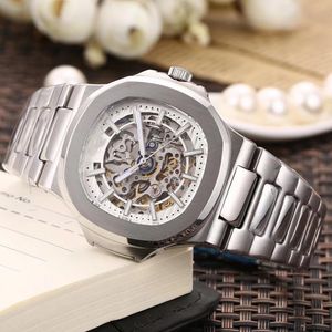 Relógio mecânico masculino automático 40mm aaau1 pulseira de aço inoxidável designer safira à prova dwaterproof água casual clássico moda relógio montre de luxe