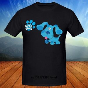 Women's T Shirts Men Shirt Blue's Clues TV Summer High Quality Black Tops S-XXXL T-shirt Novelty Tshirt Women