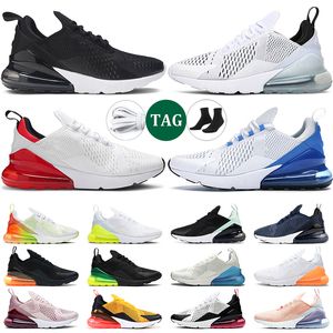 air max 270 scarpe da corsa uomo donna triple nero bianco università red light bone bauhaus mens trainer sneakers sportive