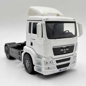 Diecast Model Cars 1 32 Diecast Metal Truck Model Toy Man TGS 26.480 Semitrailer Tractor Replica Collector Editionj230228