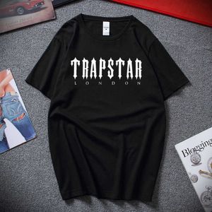 Limited New T-shirt Trapstar Tee London Men's Clothing Xs-2xl Men Woman Fashion Shirt Cotton Brand Teeshirt Motion Current 28ess